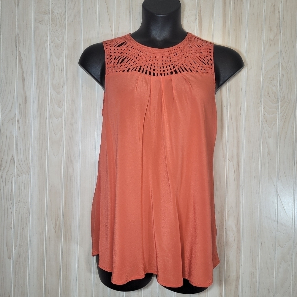 Banana Republic Embellished Neckline Tank Top